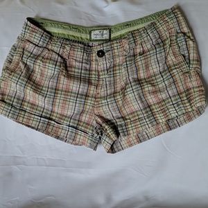 American Eagle Plaid Shorts